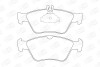 Колодки тормозные дисковые передние MB C-Class (W202), E-Class (W210) CHAMPION 571877CH (фото 1)