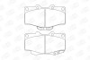 TOYOTA колодки гальмів.передн.Hilux II,LandCruiser,VW Taro,BMW E38 740 CHAMPION 572140CH (фото 1)