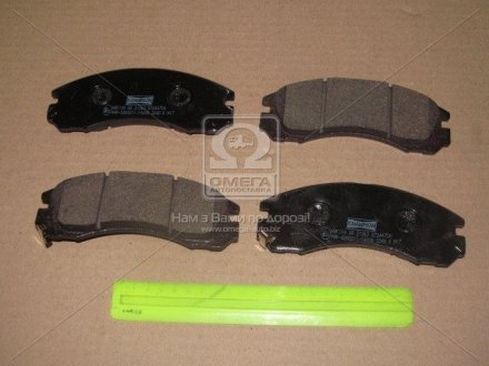 Колодки тормозные дисковые передние Citroen C-CROSSER (VU_, VV_) 07-, C-CROSSER ENTERPRISE (VU_, VV_) 09-|MITSUBISHI ECLIPSE Co CHAMPION 572447CH