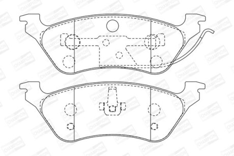 Автозапчасть CHAMPION 572505CH