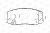 Колодки тормозные дисковые передние HYUNDAI i10 I (PA) 07-|KIA PICANTO I (SA) 04-12 CHAMPION 572526CH (фото 1)