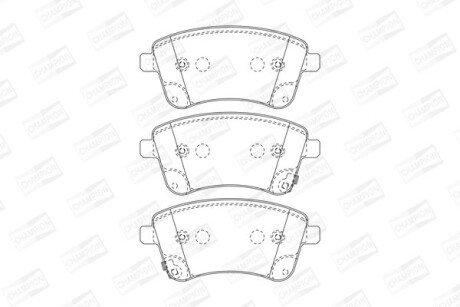 Автозапчасть CHAMPION 572657CH