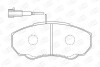 Колодки тормозные дисковые передние Citroen Jumper I/ Fiat Ducato (94-, 06-) (57 CHAMPION 573113CH (фото 1)