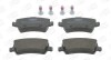 FORD гальмівні колодки задн. Galaxy 06-, Volvo S80, V70 CHAMPION 573250CH (фото 2)