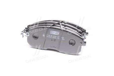 NISSAN Тормозные колодки передн.Tiida 04-,Juke 14-,Maxima QX CHAMPION 573304