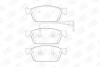 Колодки тормозные дисковые передние VW T5, T6 CHAMPION 573330CH (фото 1)