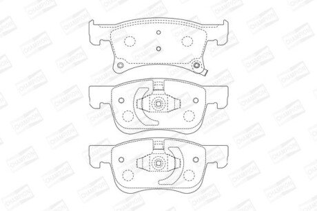 Автозапчасть CHAMPION 573657CH