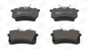 Колодки тормозные дисковые задние AUDI A2 (8Z0) 00-05|SEAT TOLEDO III (5P2) 04-09|VW GOLF V (1K1) 03-10 CHAMPION 573682CH (фото 2)