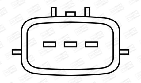 Котушка запалювання Renault Laguna III/Nissan Qashqai 1.6-2.0 07- CHAMPION BAEA056E (фото 1)