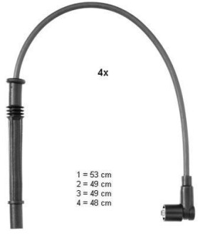 Дроти високовольтні CHAMPION CLS084