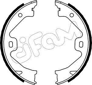 ROVER Комплект барабанних колодок 75 (RJ) 2.0 CDTi 03-05 CIFAM 153-369
