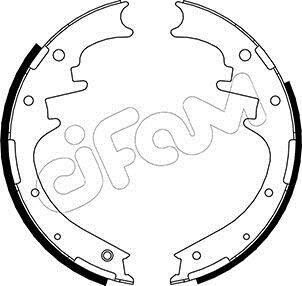 FORD Комплект барабанних колодок RANGER (ET) 2.2 07-09, MAZDA B-SERIE (UF) 1.8 91-00 CIFAM 153-561