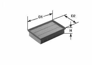 Фільтр повітря AVEO 1,2 11- AP109/9 CLEAN FILTERS MA3246