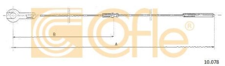 Трос акселератора COFLE 10.078