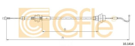 Автозапчасть COFLE 10.1414