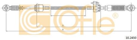 Трос КПП Ford Transit 2.0-2.4DI 00-06 COFLE 102450