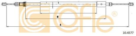 Трос, стояночная тормозная система COFLE 104577