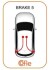 Трос ручного гальма зад. Л RENAULT TWINGO II 1.2/1.5D 03.07- COFLE 106545 (фото 2)