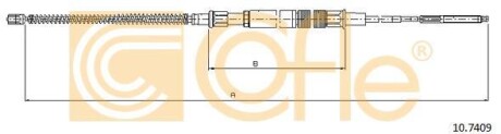 Трос, стояночная тормозная система COFLE 10.7409