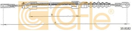 Трос, стояночная тормозная система COFLE 10.8182