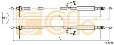 Автозапчасть COFLE 108228