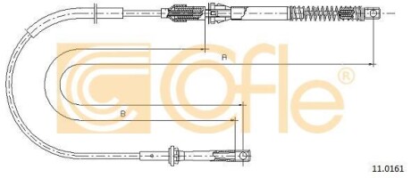 Автозапчасть COFLE 11.0161