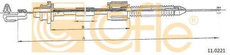 Тросик газу COFLE 110221