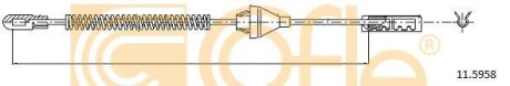 Трос, стояночная тормозная система COFLE 115958