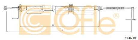 Трос ручного гальма COFLE 120730