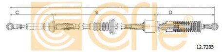 Трос, ступенчатая коробка передач COFLE 12.7285