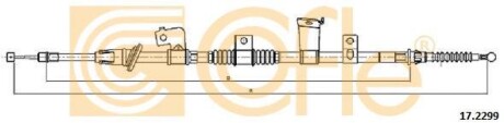 Трос стояночного гальма COFLE 172299
