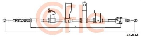 Трос COFLE 172582