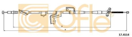 Трос стоянкового гальма COFLE 174114