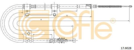 Автозапчасть COFLE 176028