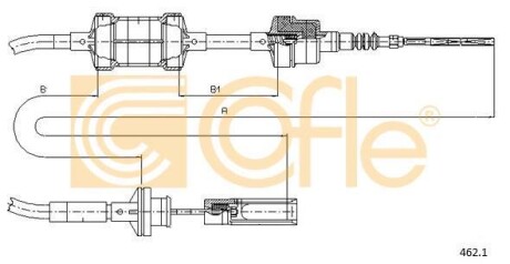 Трос зчеплення COFLE 462.1