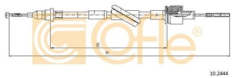 LINKA SPRZEGLA COF 10.2444 COFLE 92102444