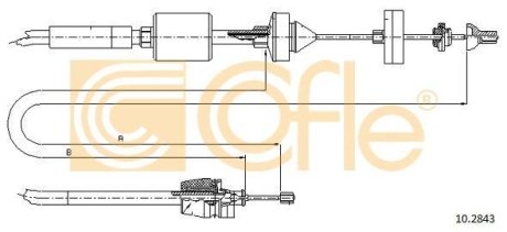 LINKA SPRZEGLA COF 10.2843 COFLE 92102843