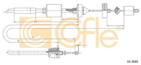 LINKA SPRZEGLA COF 10.2844 COFLE 92102844