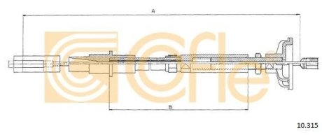 LINKA SPRZEGLA COF 10.315 COFLE 9210315 (фото 1)