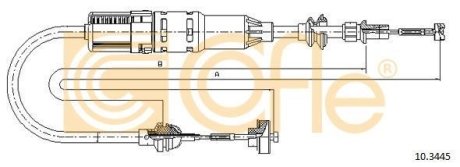 LINKA SPRZEGLA COF 10.3445 COFLE 92103445 (фото 1)