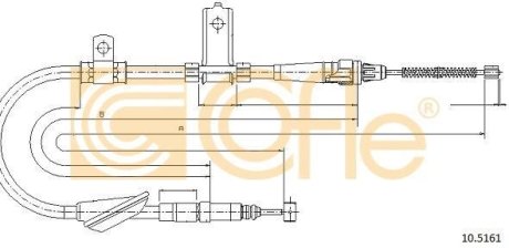 Linka ham.r. FREELANDER L ch.1A000001- 1600/1285 COFLE 92105161