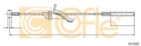 Автозапчасть COFLE 92105363