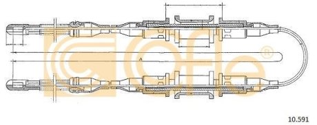 Linka ham.r. KADETT 1.6-1.8D COFLE 9210591