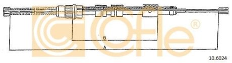 LINKA - HAMULEC RECZNY COF 10.6024 COFLE 92106024