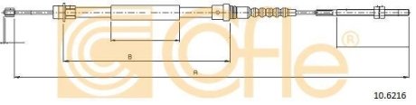 LINKA - HAMULEC RECZNY COF 10.6216 COFLE 92106216