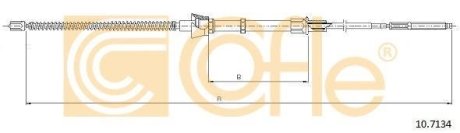 LINKA - HAMULEC RECZNY COF 10.7134 COFLE 92107134