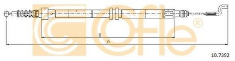 LINKA - HAMULEC RECZNY COF 10.7392 COFLE 92107392