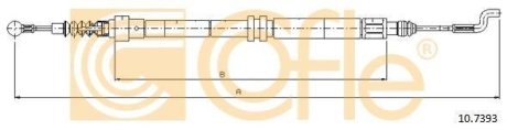 LINKA - HAMULEC RECZNY COF 10.7393 COFLE 92107393