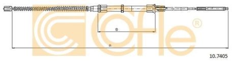 LINKA - HAMULEC RECZNY COF 10.7405 COFLE 92107405