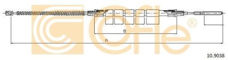 LINKA - HAMULEC RECZNY COF 10.9038 COFLE 92109038